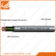 450-750V PVC Insulated PVC Sheathed Flexible Control Cable Standard Pictures