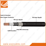 450-750V XLPE Insulated Steel Wire Armoured PE Sheathed Multi-Core Control Cable Drawing