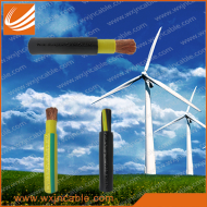 wind energy cable used for the moveable or fixed place of wind power plant
